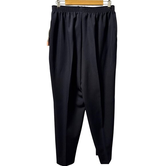 Briggs Womens Stretch Pants 16W Easycare Washable Navy Blue pants. NWT - Picture 10 of 12